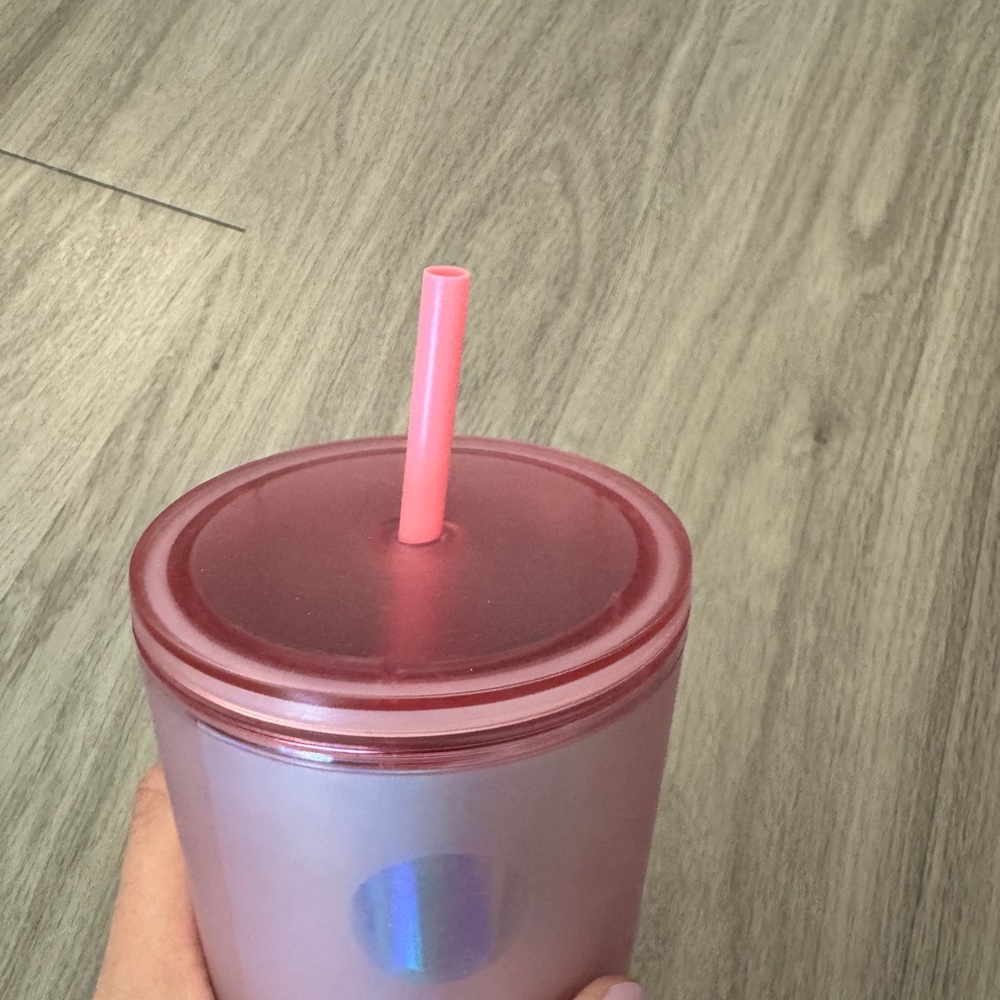 Disneyworld Piglet Pink Starbucks® Tumbler with Straw - Picture 5 of 6